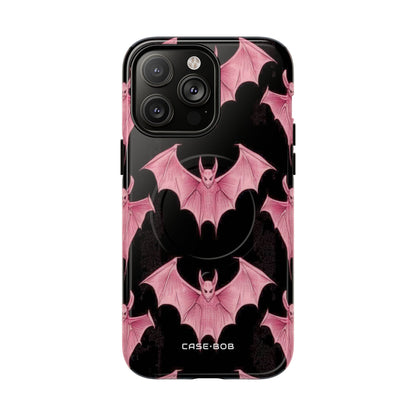 Pink Batwave iPhone 14 Pro Max Case - Tough+