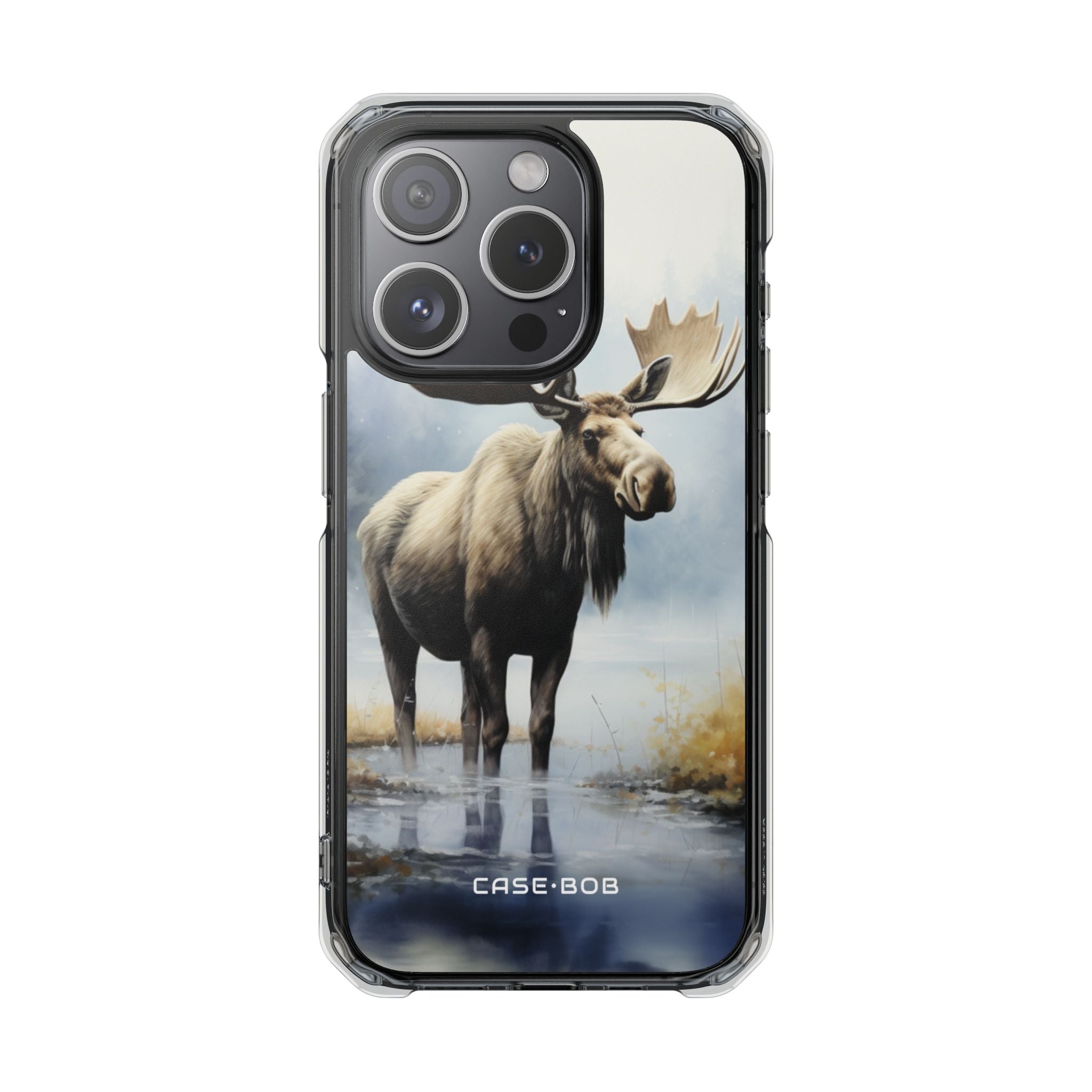 Elch Spiegelung iPhone 15 Pro Case - Impact