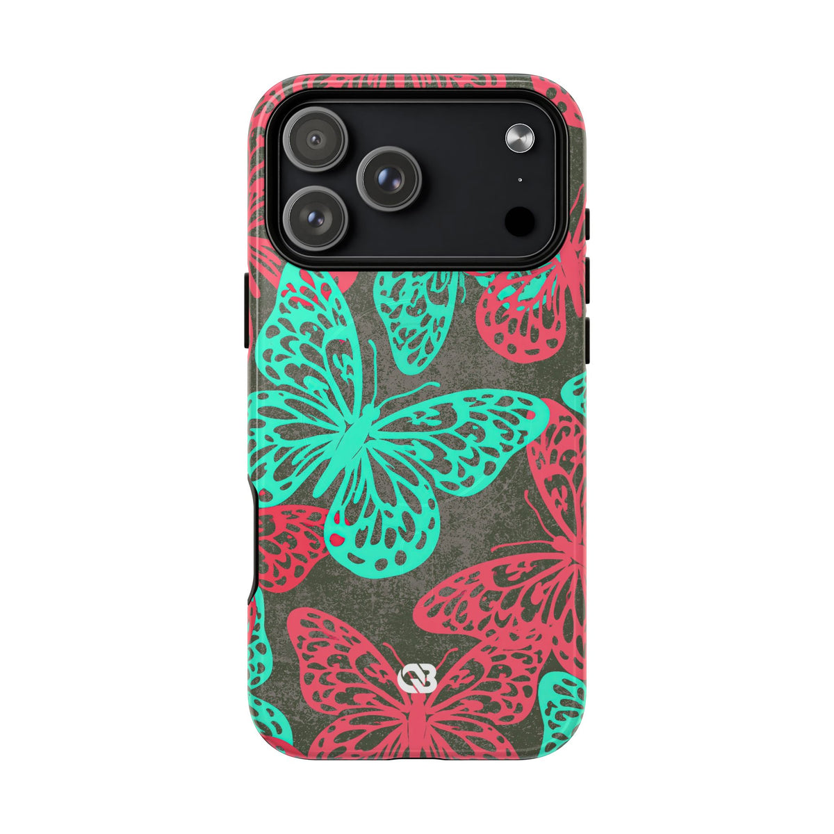 Electric Papillon · Tough 2.0 Magnetic Phone Case for iPhone · Pink