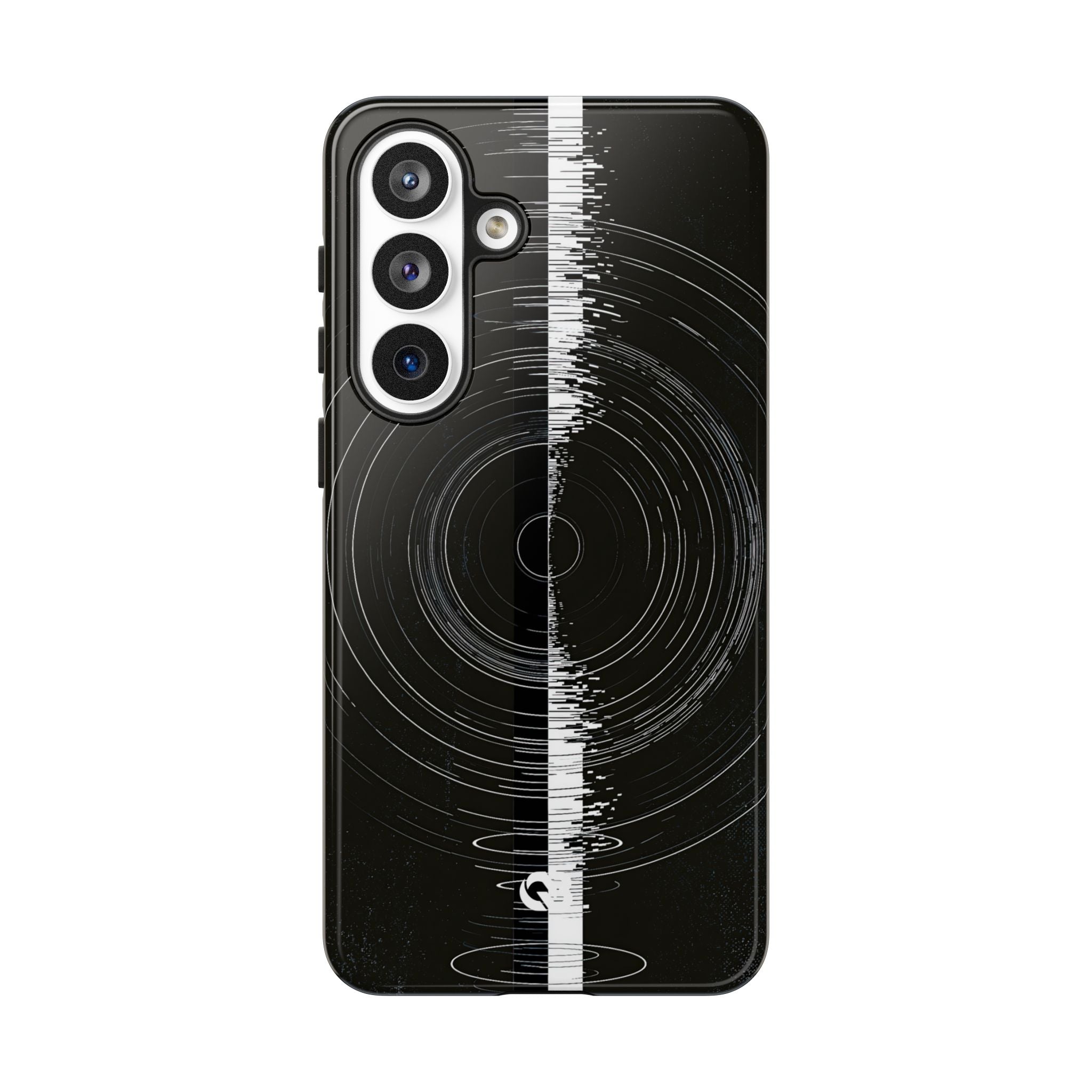Black Tough Phone Case for Samsung - Obsidian Orbital Signal