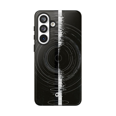 Black Tough Phone Case for Samsung - Obsidian Orbital Signal