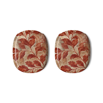 Terracotta Botanical Fresco · Hard Case for AirPods Max · Red