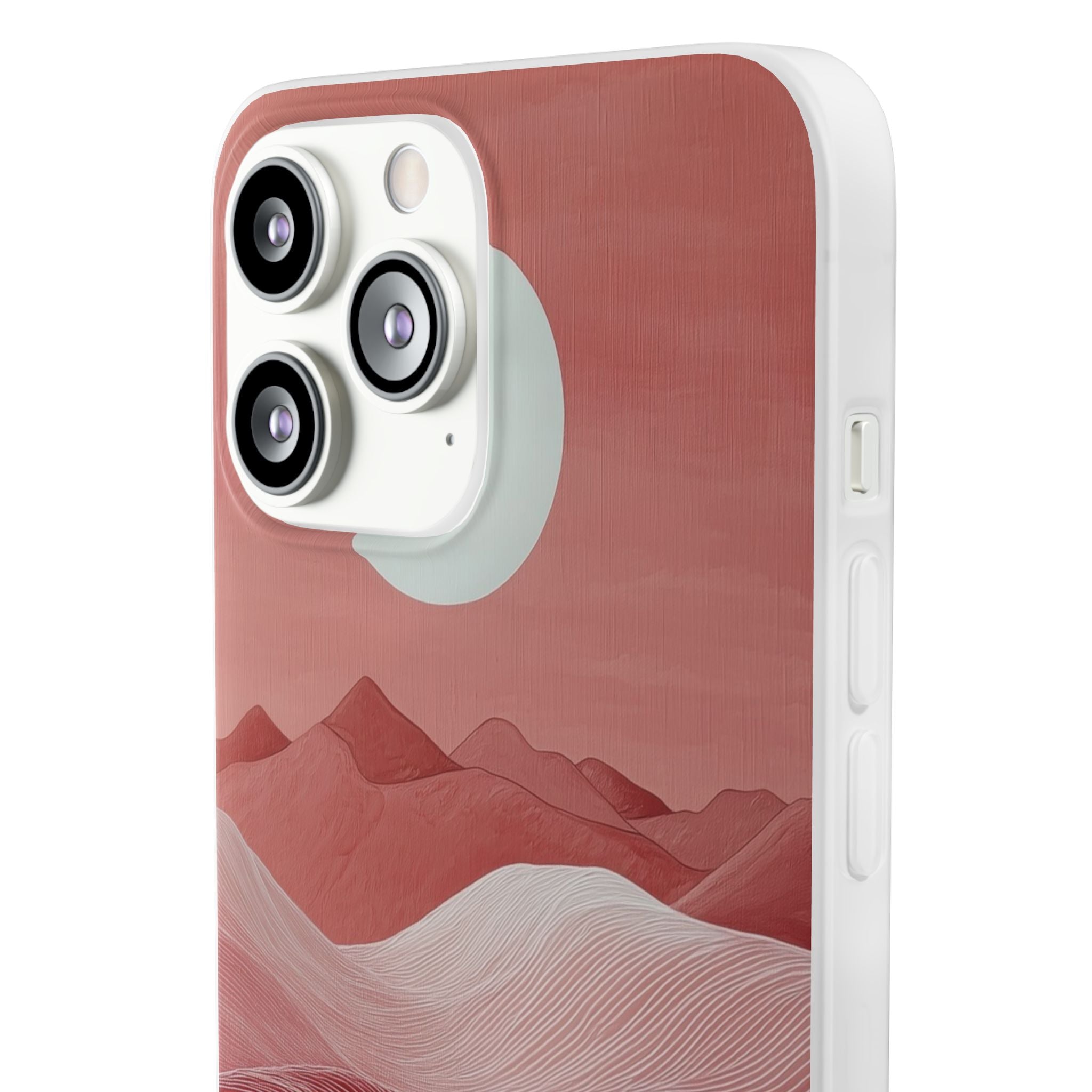 White Orb Dunes iPhone 13 Pro Max - Soft