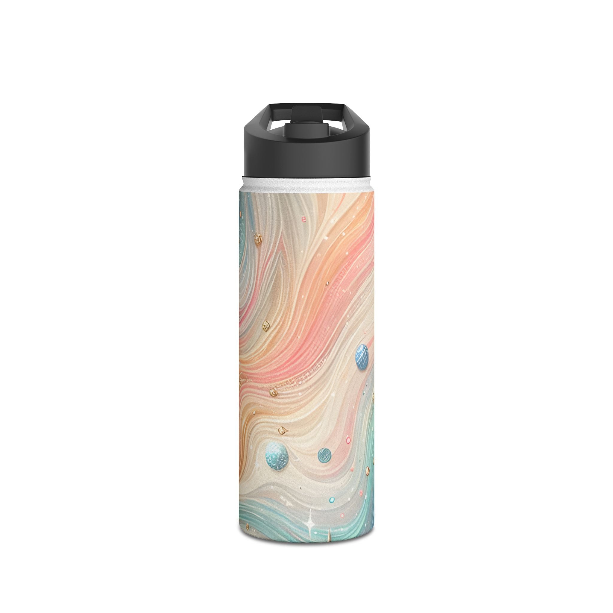 Celestial Waves - Stainless Steel Water Bottle