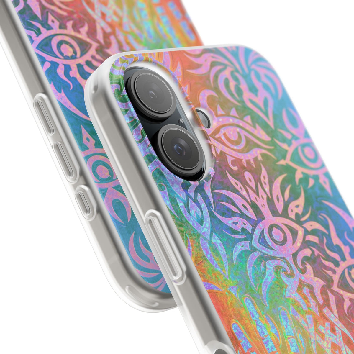 Chromatic Mystic Sigil · Lite Phone Case for iPhone ·  Blue