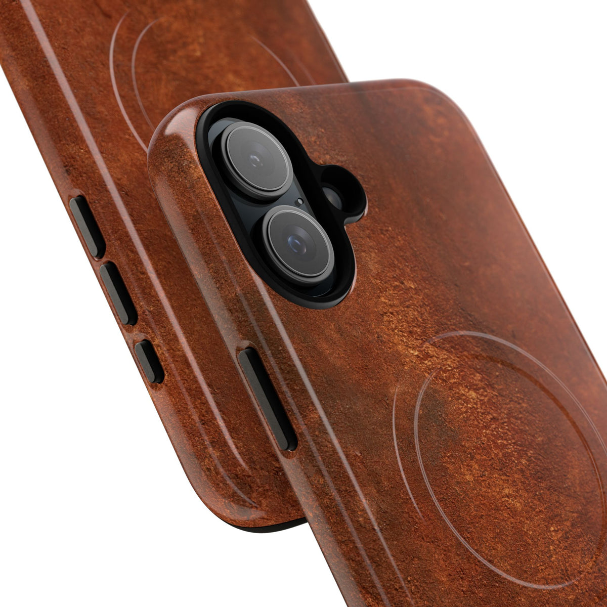 Oxidized Corten · Tough 2.0 Magnetic Phone Case for iPhone · Brown