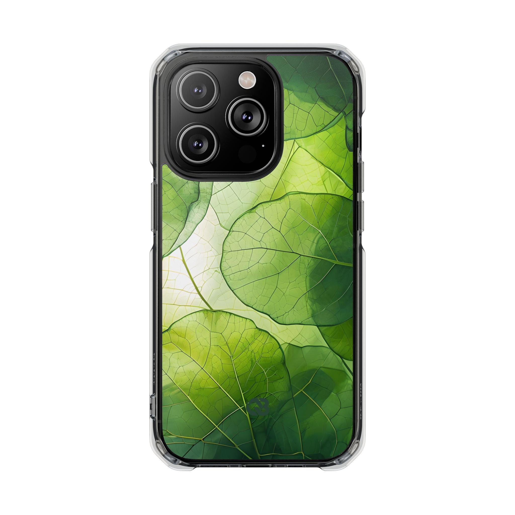 Emerald Leaf Veins · Impact Phone Case for iPhone · Magsafe