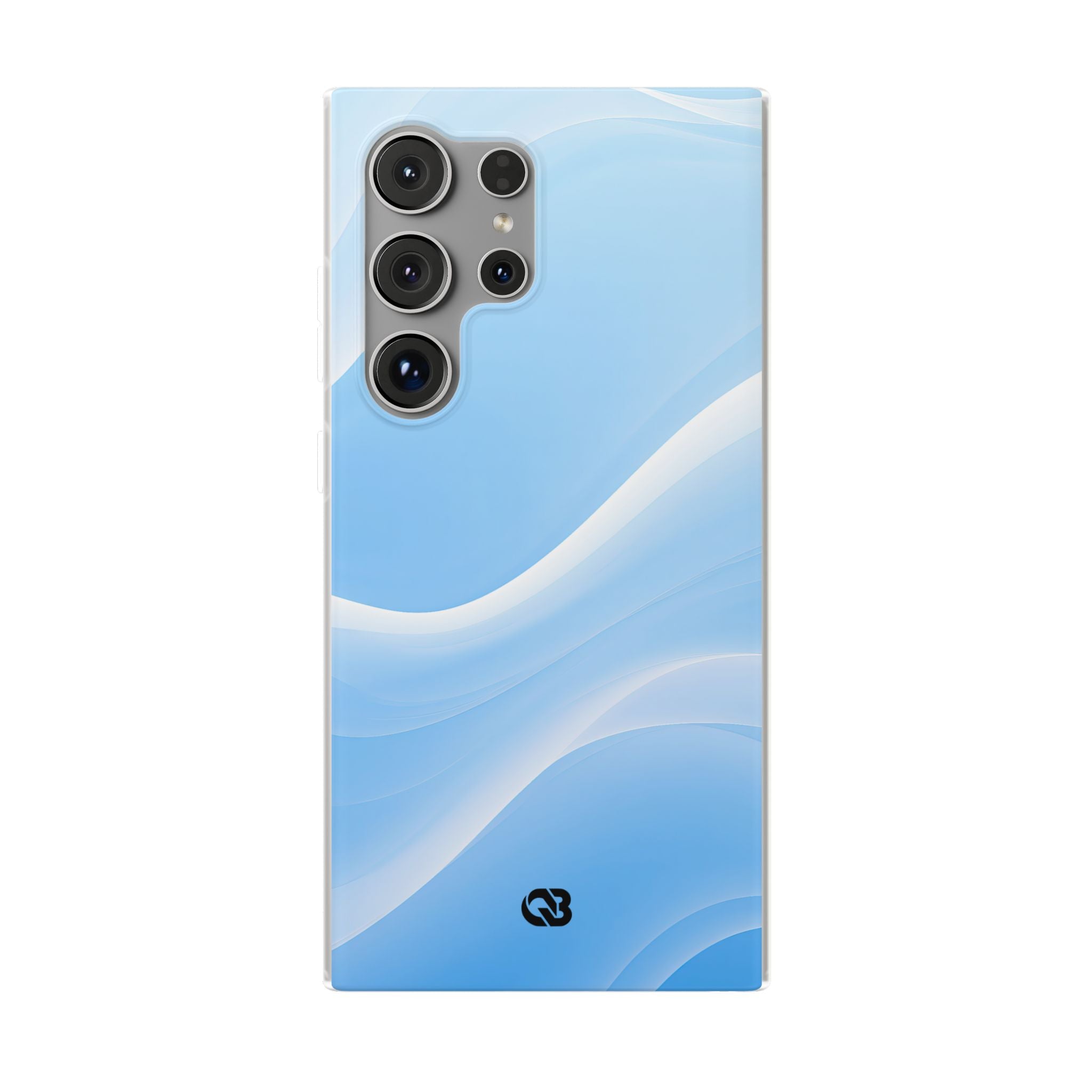Blue Lite Phone Case for Samsung - Glacial Blue Silk