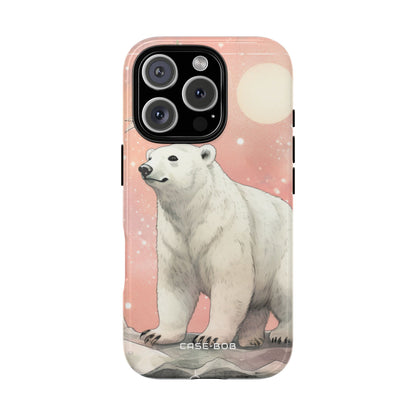 Polar Bear Radiance iPhone 16 Pro Case - Tough