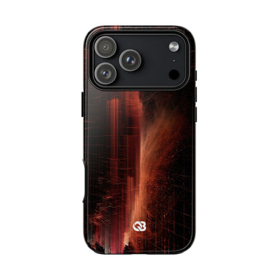 Luminous Monolith · Tough Phone Case for iPhone · Black