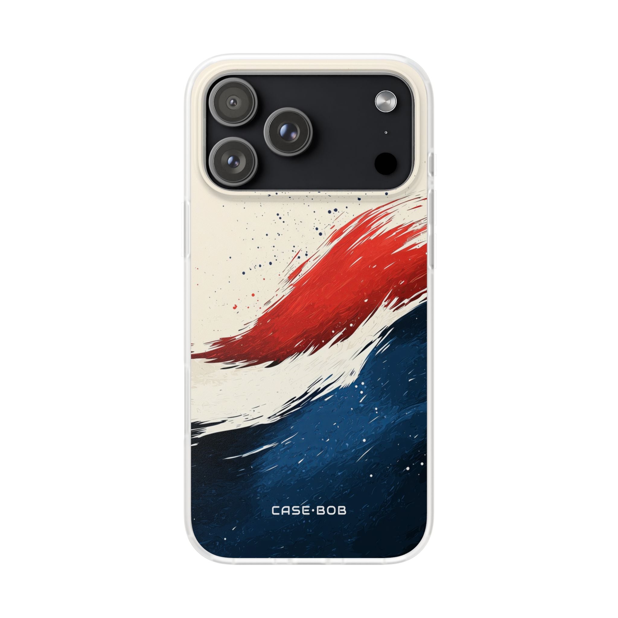 Red Surge iPhone 17 Pro Max Case - Soft - CASE•BOB