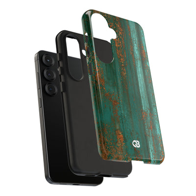 Oxidized Verdigris · Tough Phone Case for Samsung · Teal