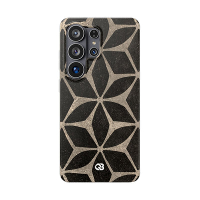 Concrete Mosaic Star · Lite Phone Case for Samsung · Black
