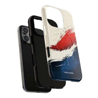 Red Surge iPhone 16 Pro Case - Tough+