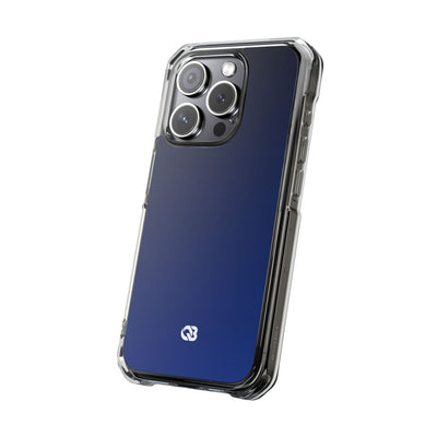 Blue Impact MagSafe Phone Case for iPhone - Midnight Cobalt Fade