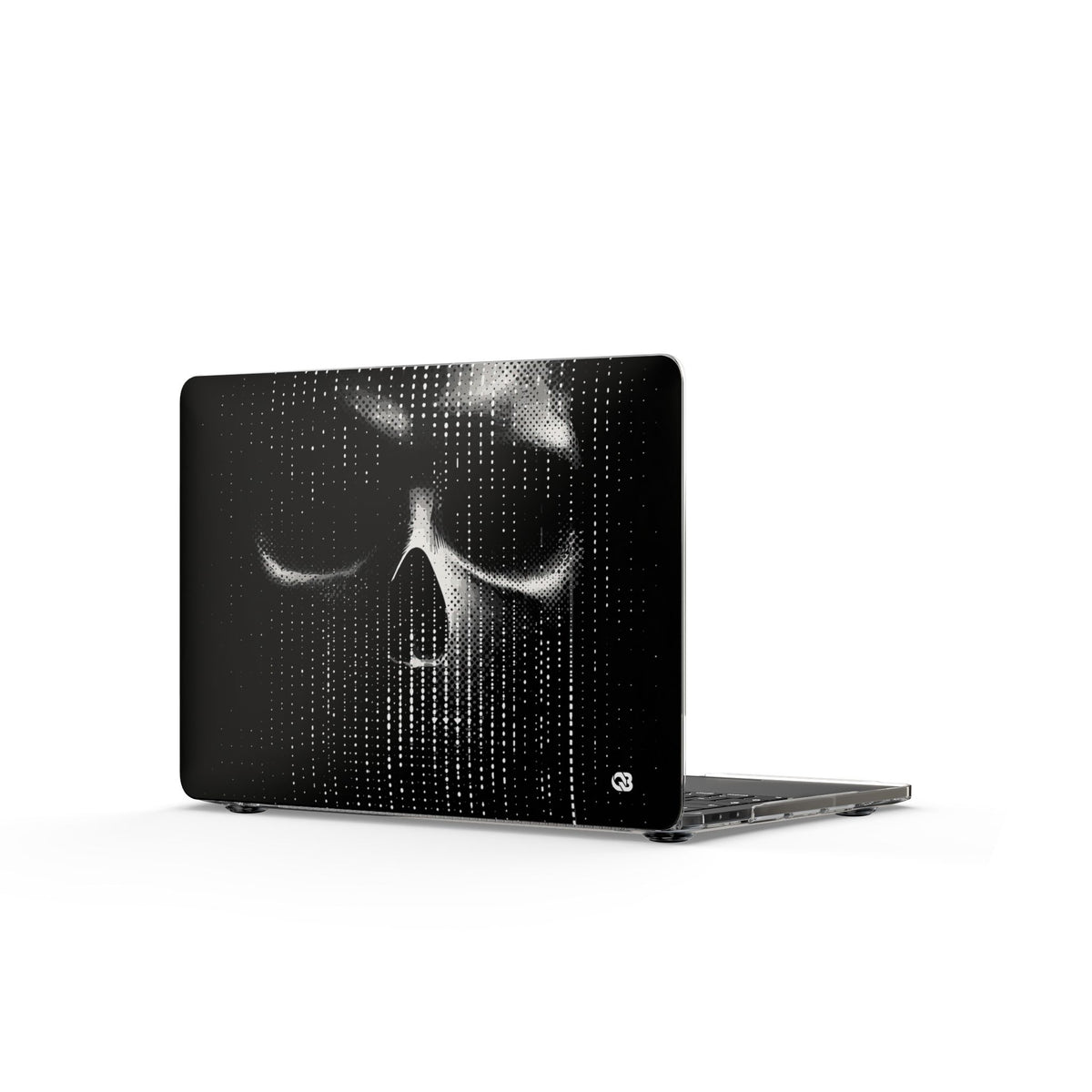 Raster Phantom · Clear Hard Case for MacBook · Black