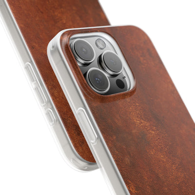 Orange Lite Phone Case for iPhone - Oxidized Iron Crust