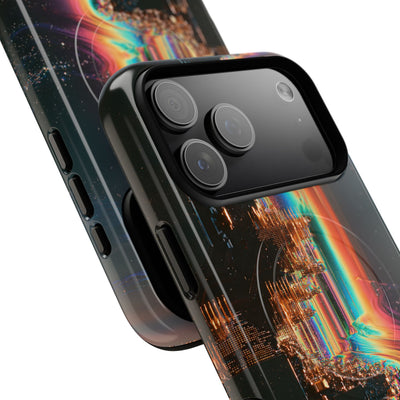 Prismatic Circuit · Tough 2.0 Magnetic Phone Case for iPhone · Black