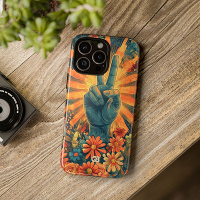 Radiant Peace Bloom · Tough Phone Case for iPhone