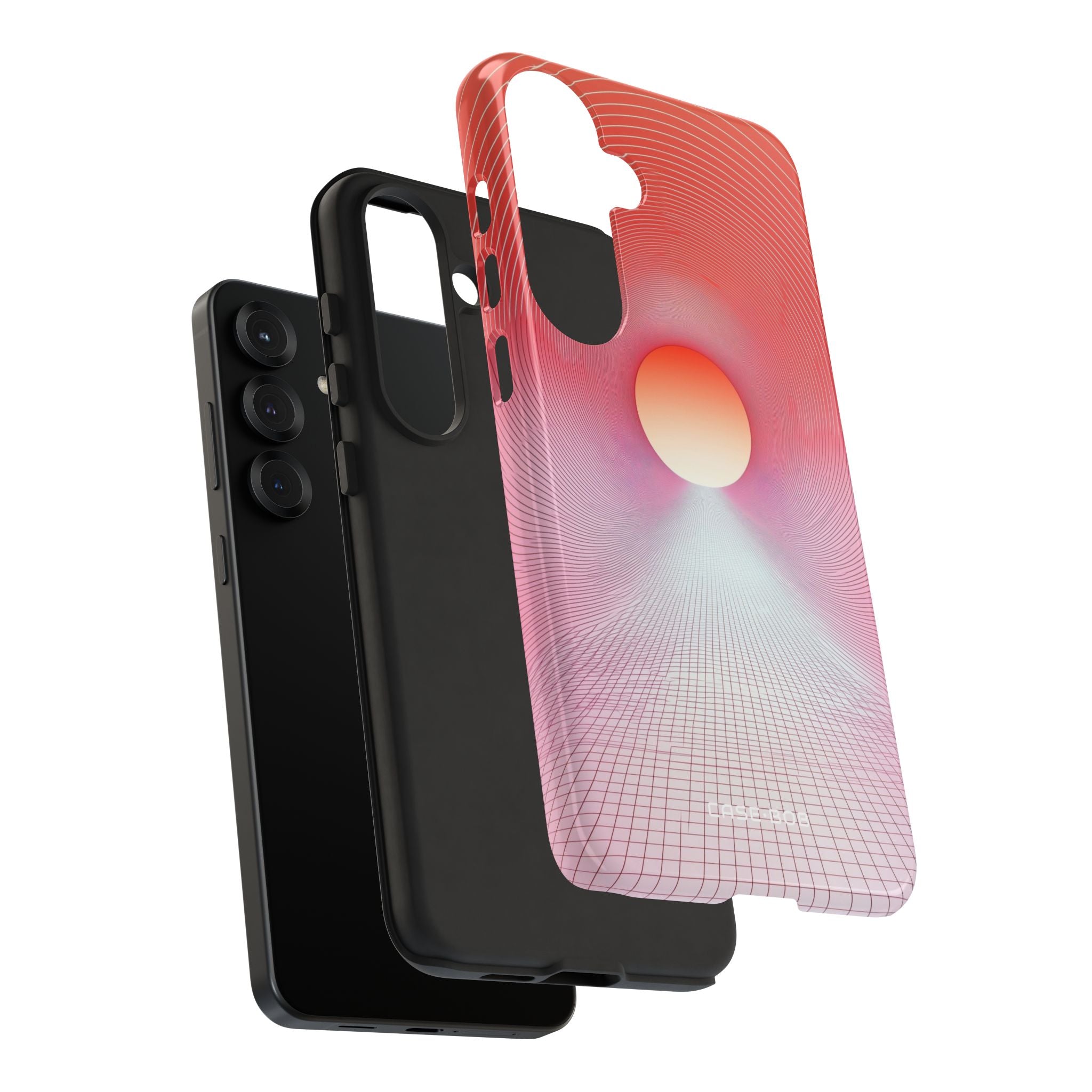 Orange Portal Samsung S25 Plus Case - Tough