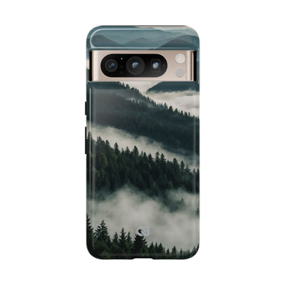 Misty Pine Peaks · Tough Phone Case for Google Pixel