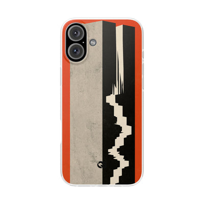 Orange Lite Phone Case for iPhone - Orange Monolith Rift