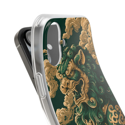 Imperial Guardian Lion · Lite Phone Case for iPhone ·  Green