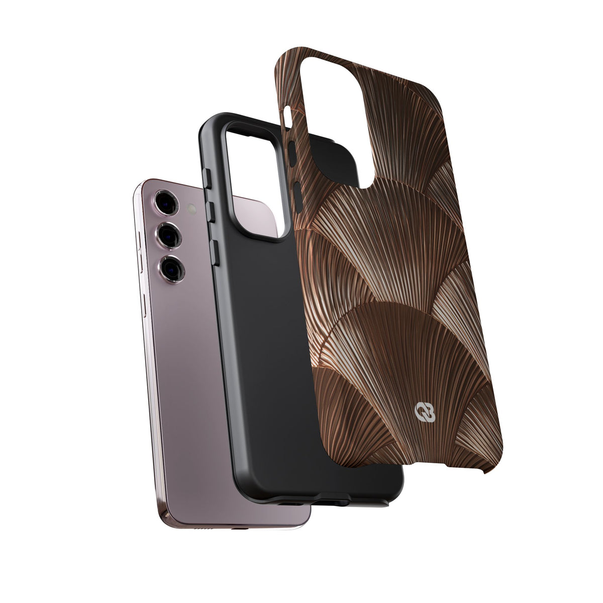 Rose Gilded Fan · Tough Phone Case for Samsung · Gold