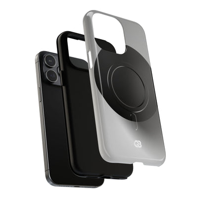 Grey Tough 2.0 Magsafe Phone Case for iPhone - Matte Onyx Sphere