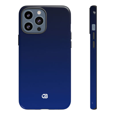 Midnight Cobalt Gradient · Tough Phone Case for iPhone · Blue