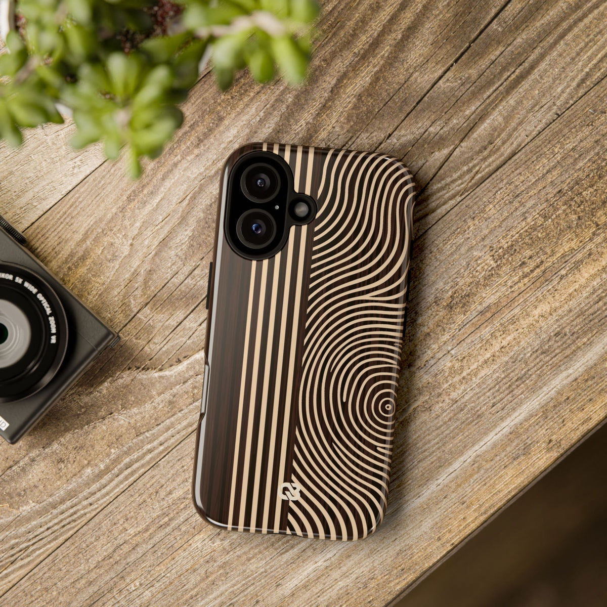 Timber Horizon · Tough Phone Case for iPhone · Brown