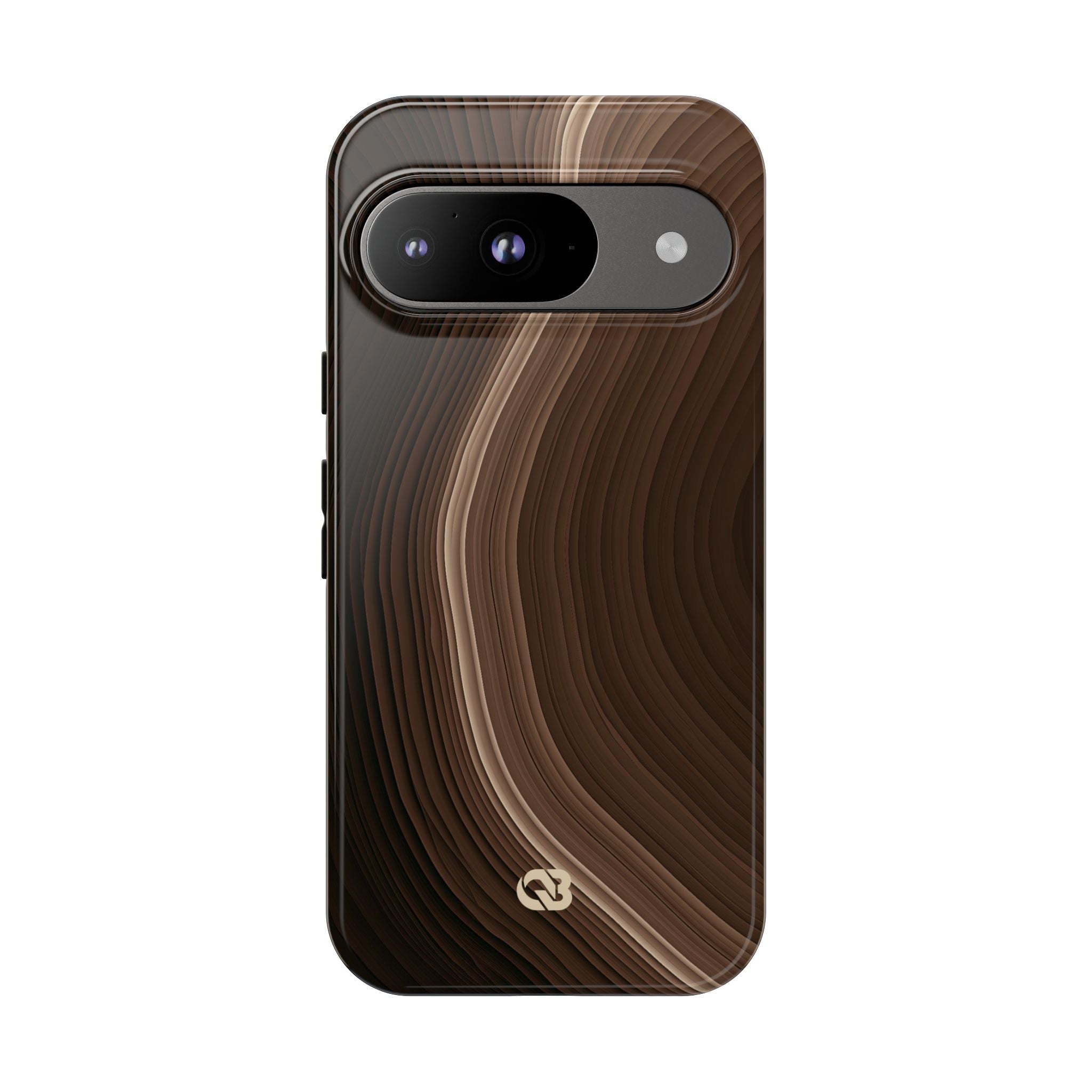 Brown Tough Phone Case for Google Pixel - Bronzed Canyon Relief