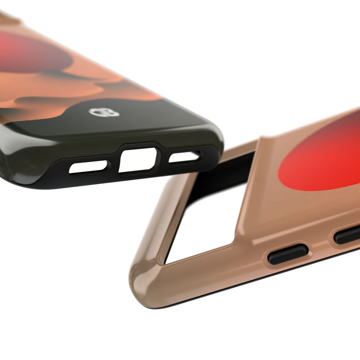 Crimson Sol Ridge · Tough Phone Case for Pixel ·  Red