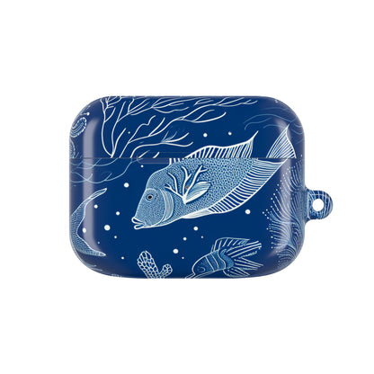 Blue Scale Reef - AirPods Case