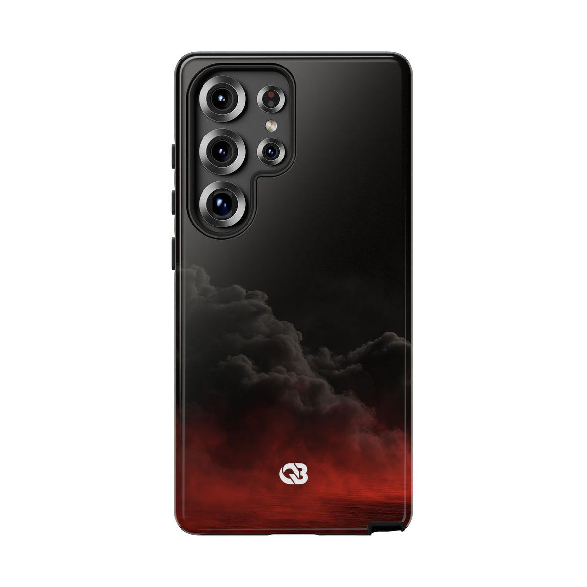 Crimson Fog Void · Tough Phone Case for Samsung · Black