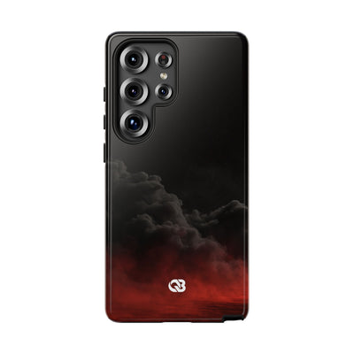 Crimson Fog Void · Tough Phone Case for Samsung · Black