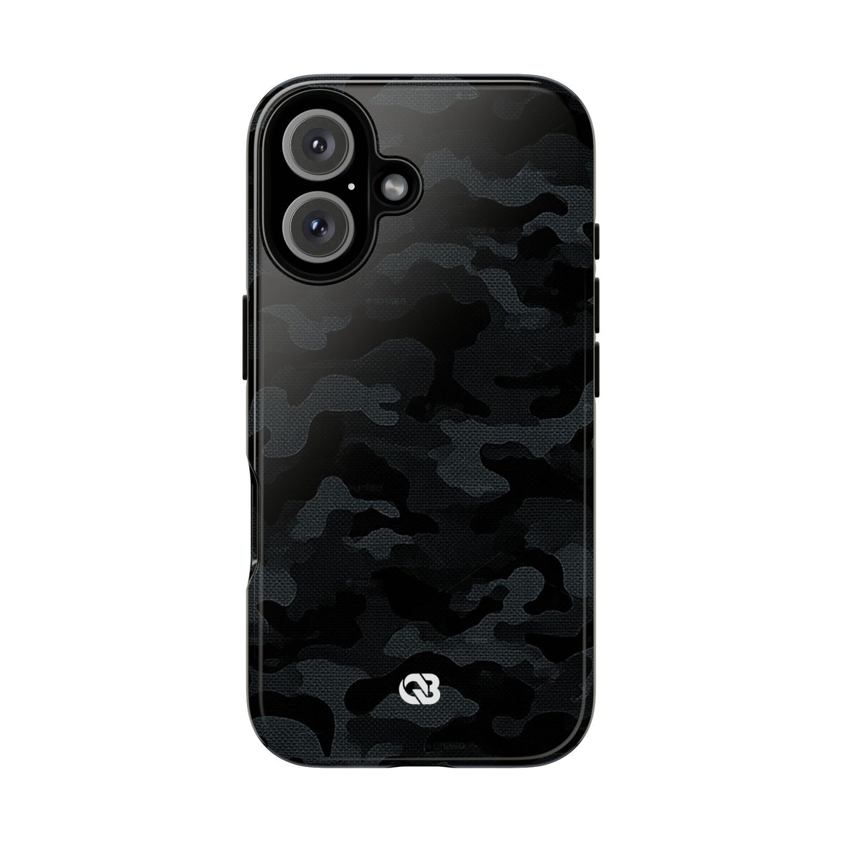 Blackout Urban Camo · Tough Phone Case for iPhone · Black