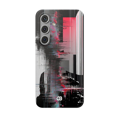 Black Lite Phone Case for Samsung - Crimson Data Leak