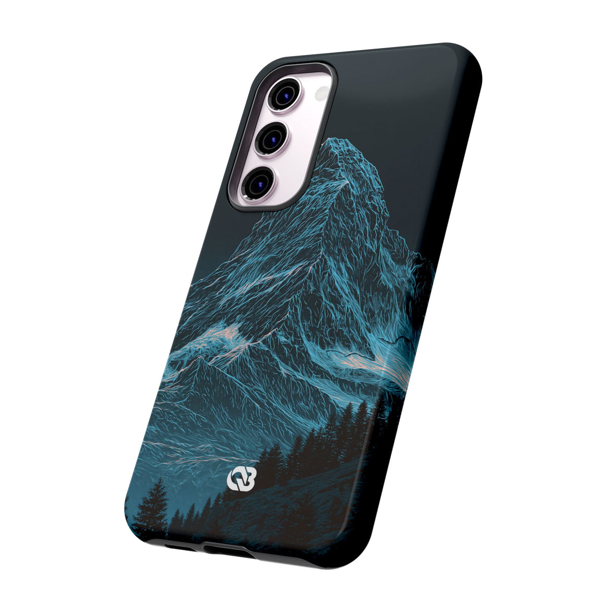 Glacial Alpine Peak · Tough Phone Case for Samsung · Blue