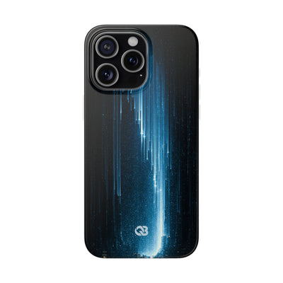 Nocturnal Cascade · Lite Phone Case for iPhone ·  Black