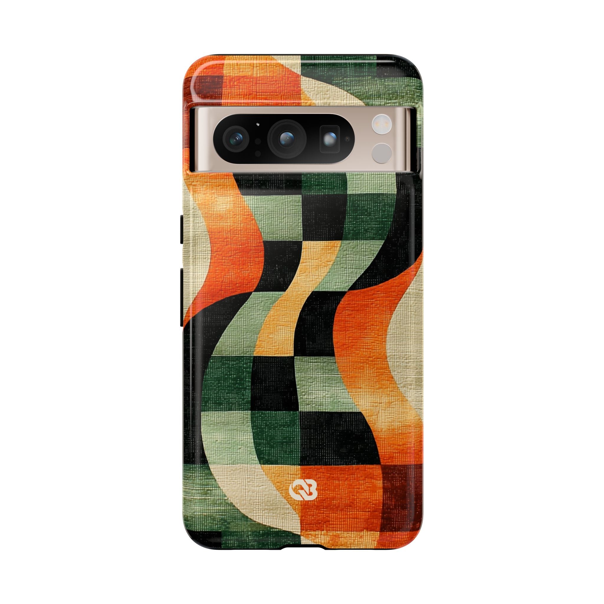 Burnt Orange Curve · Tough Phone Case for Google Pixel