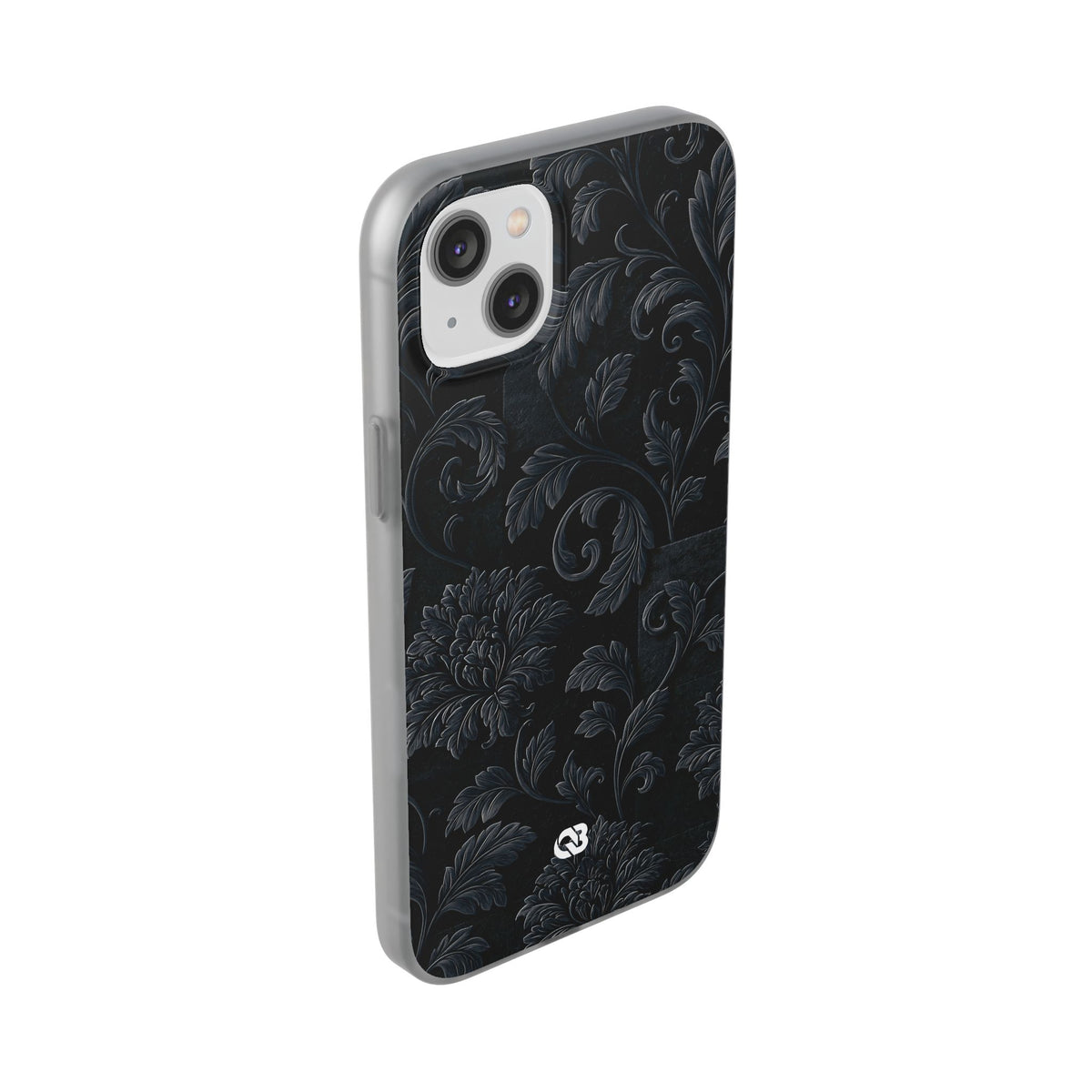 Obsidian Damask · Lite Phone Case for iPhone ·  Black