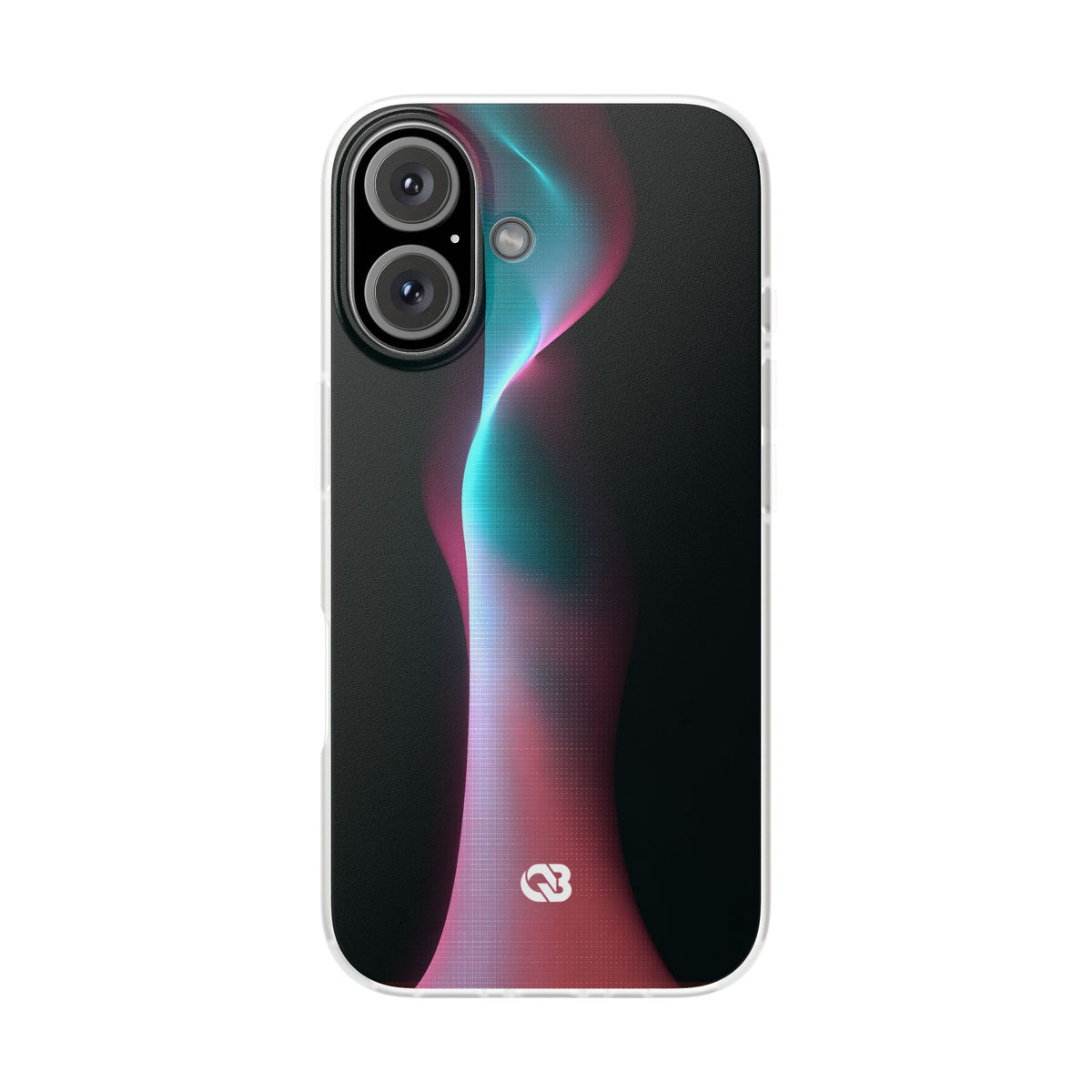 Neon Pixel Flow · Lite Phone Case for iPhone ·  Black