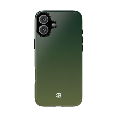 Evergreen Gradient · Tough Phone Case for iPhone · Green