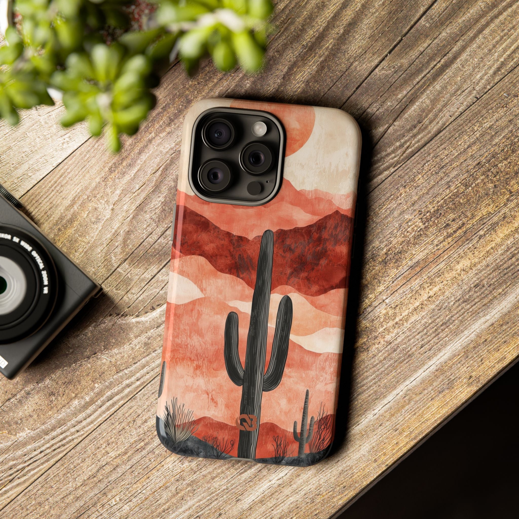 Terracotta Desert Sun · Tough Phone Case for iPhone