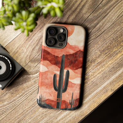 Terracotta Desert Sun · Tough Phone Case for iPhone