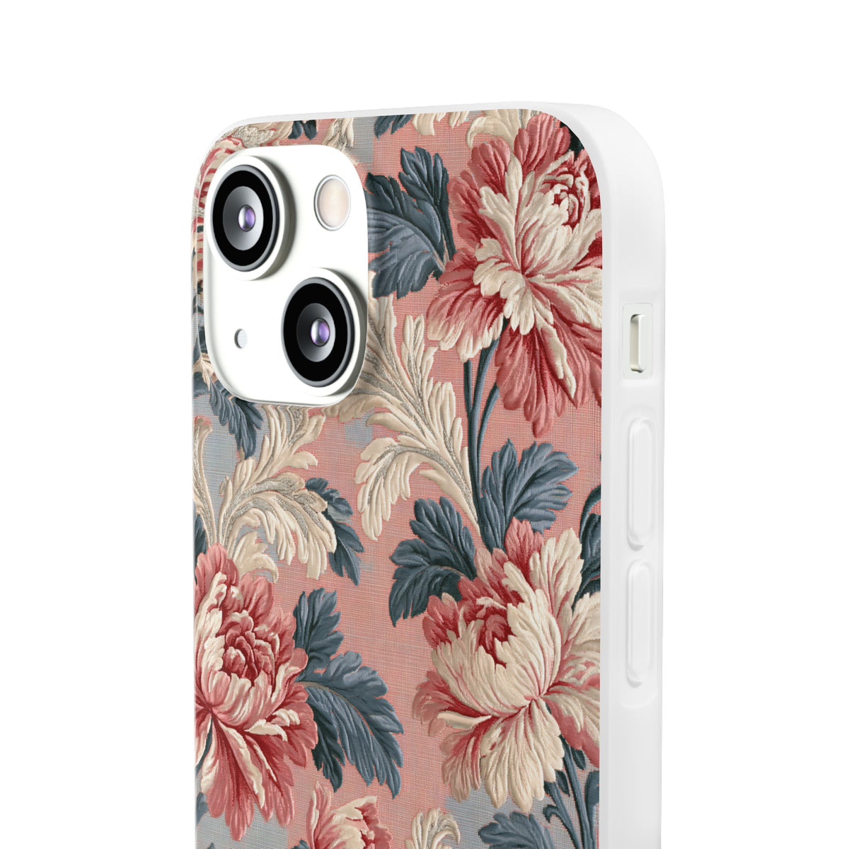 Blush Peony Jacquard · Lite Phone Case for iPhone ·  Pink
