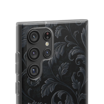 Obsidian Damask · Lite Phone Case for Samsung · Black