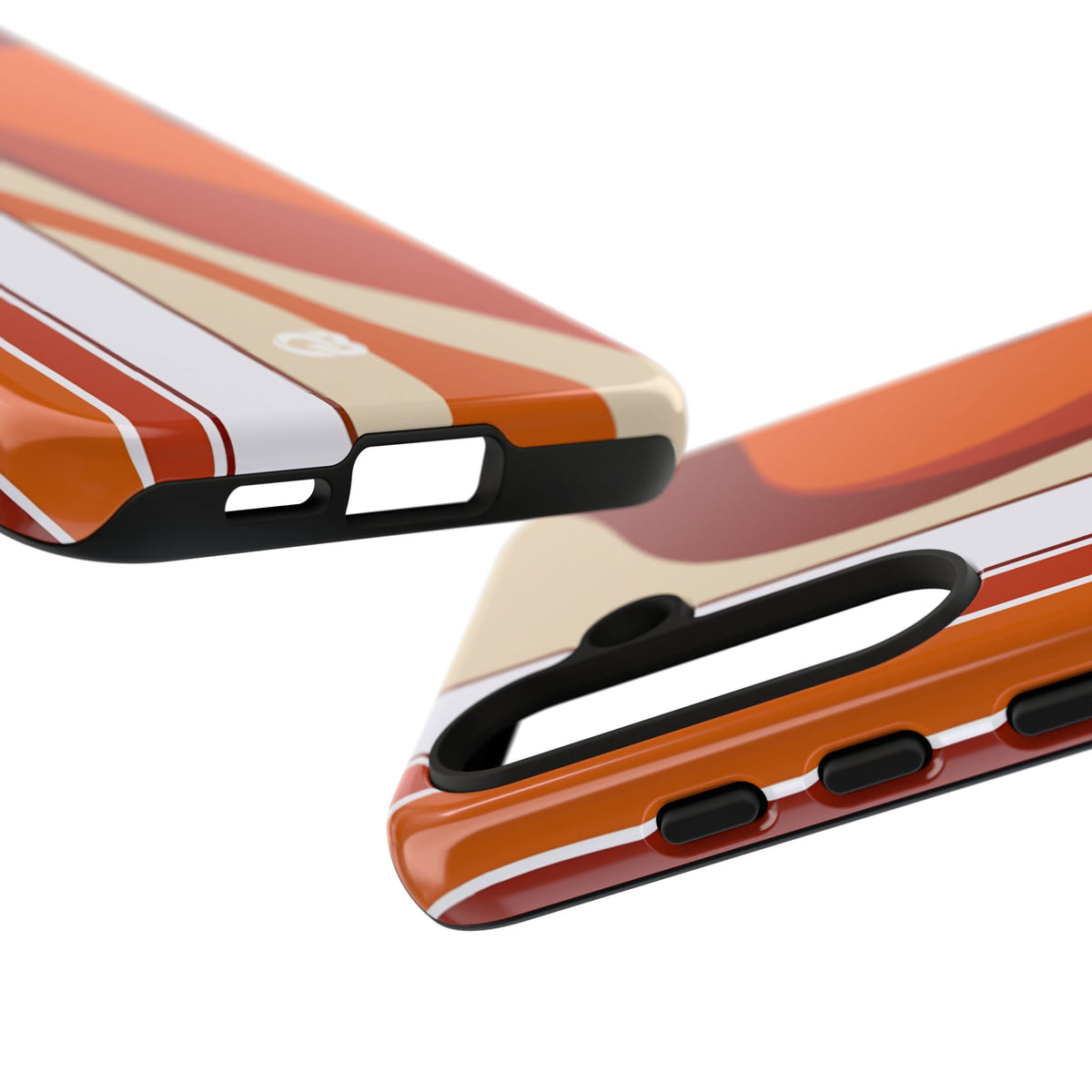 Terracotta Strata · Tough Phone Case for Samsung · Orange