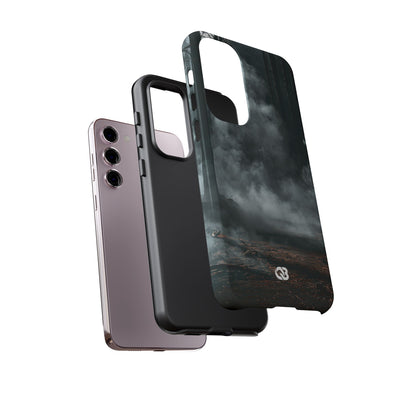 Shadowed Pine Mist · Tough Phone Case for Samsung · Black